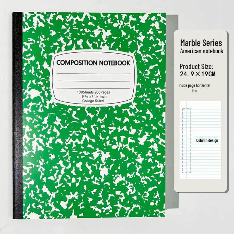 

Блокнот B5 Мармурова Сніжинка : Американський стиль, Сторінки в лінію, Розділи різної товщини, М який папір 24.9 x 19 cm