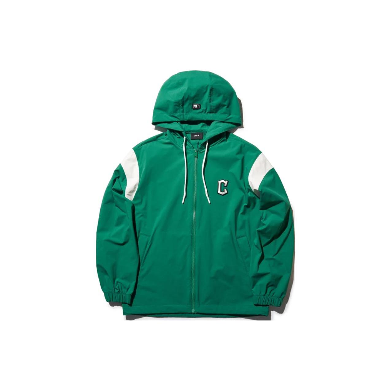 

New MLB SS24 Cleveland Guardians Jackets Coats Unisex Green 3AWJV0343-45GNS L