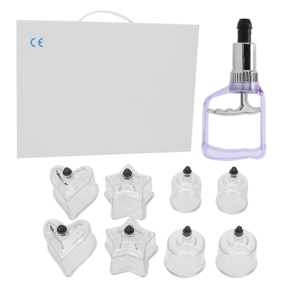 Sada baňkování pro terapii těla Úleva od bolesti Masáž Vakuové baňkování Baňkovací nástrojová sada