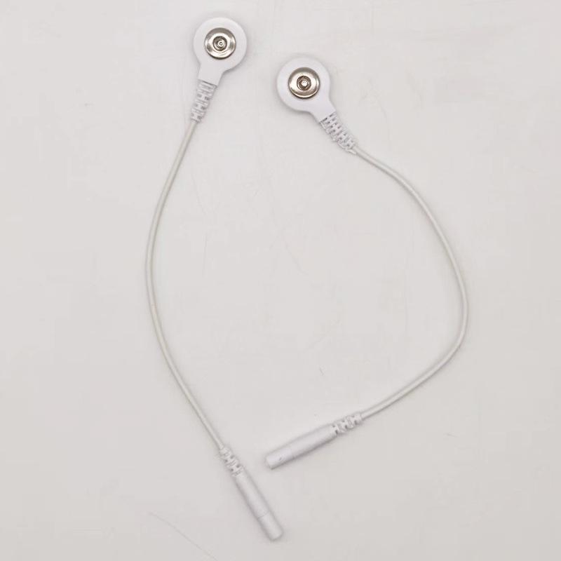 

2.0 Одноконтактный переходной кабель для физиотерапевтических перчаток из серебряного волокна