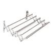 Folding Clothes Rack, Bathroom Towel Rack Bracket, Bathroom Toilet Stainless Steel 42-80 Cm