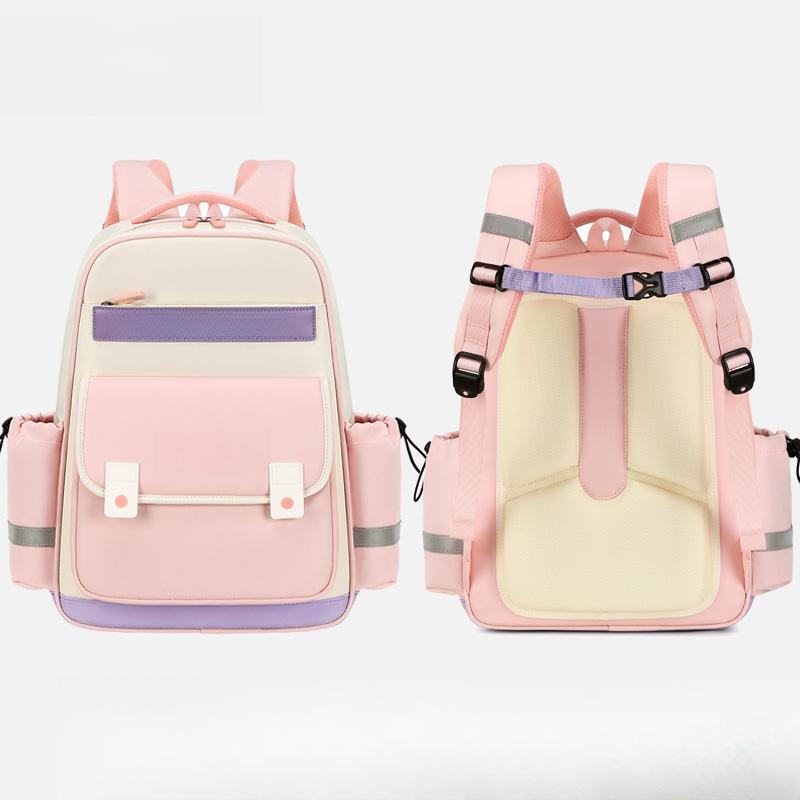 Schoolbag for Primary School Boys, Back Support and Burden Reduction, Children's Backpack, Backpack for Both Shoulders, Large-capacity Schoolbag