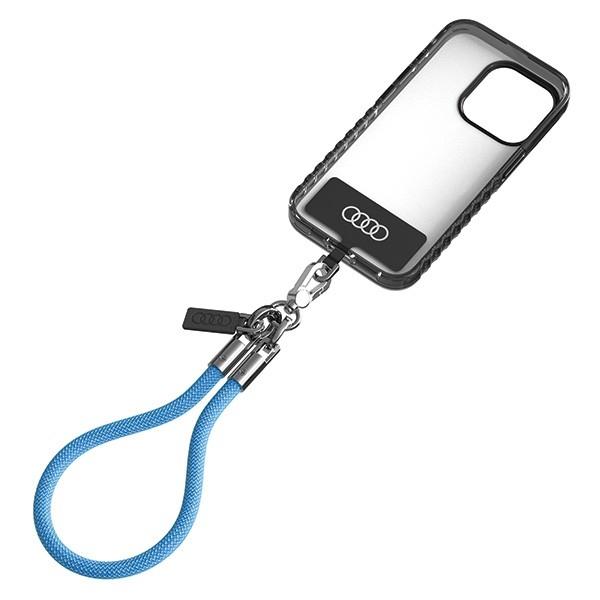 Audi Uniwersalna Smycz Do Telefonu 28Cm 8Mm Niebieski/Blue Au-Hsl8-R8/D1-Be