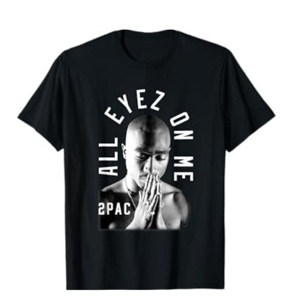 All Eyez On Me Betendes T-Shirt, Gothic, Grafik-T-Shirt