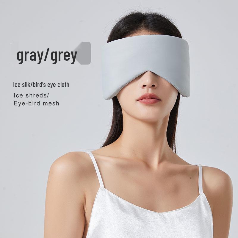 

Dual Sensation Blackout Eye Mask: Warm & Cool, Full Coverage, Noise Reduction for Sleep & Travel, Unisex