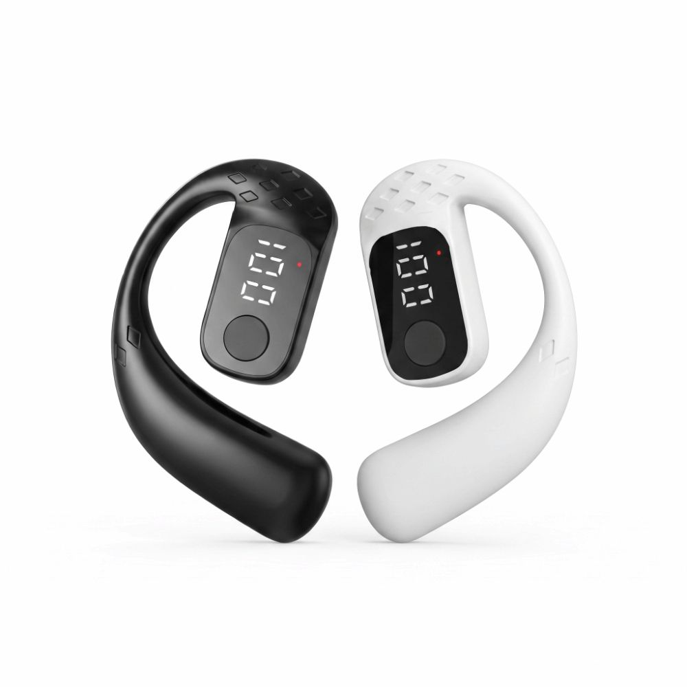 Long Standby Ear Hook Headset Surround Sound Bluetooth Headset  Handsfree Calling