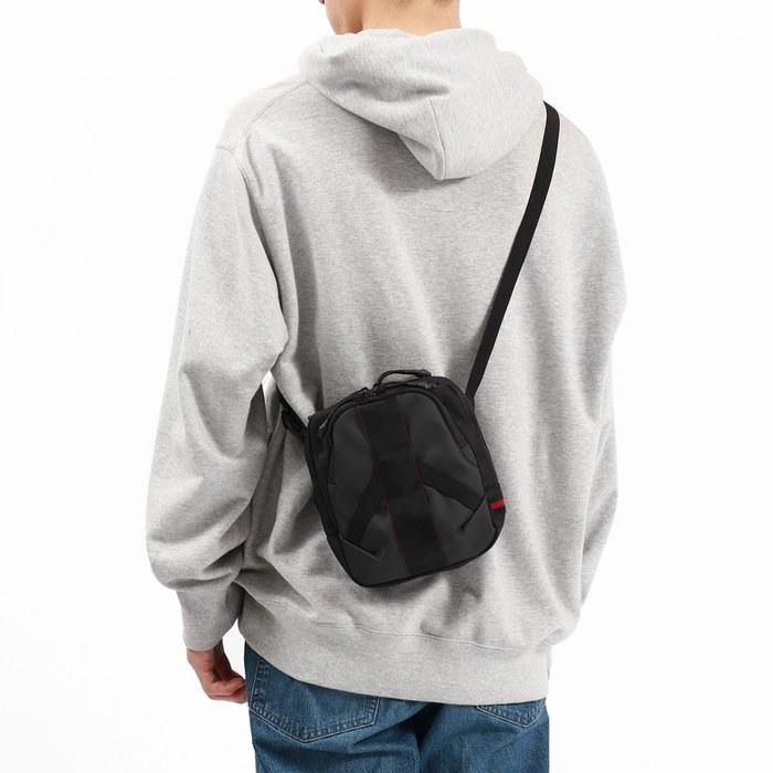 BRIEFING Shoulder SQ SHOULDER LE Men's Black Free Size