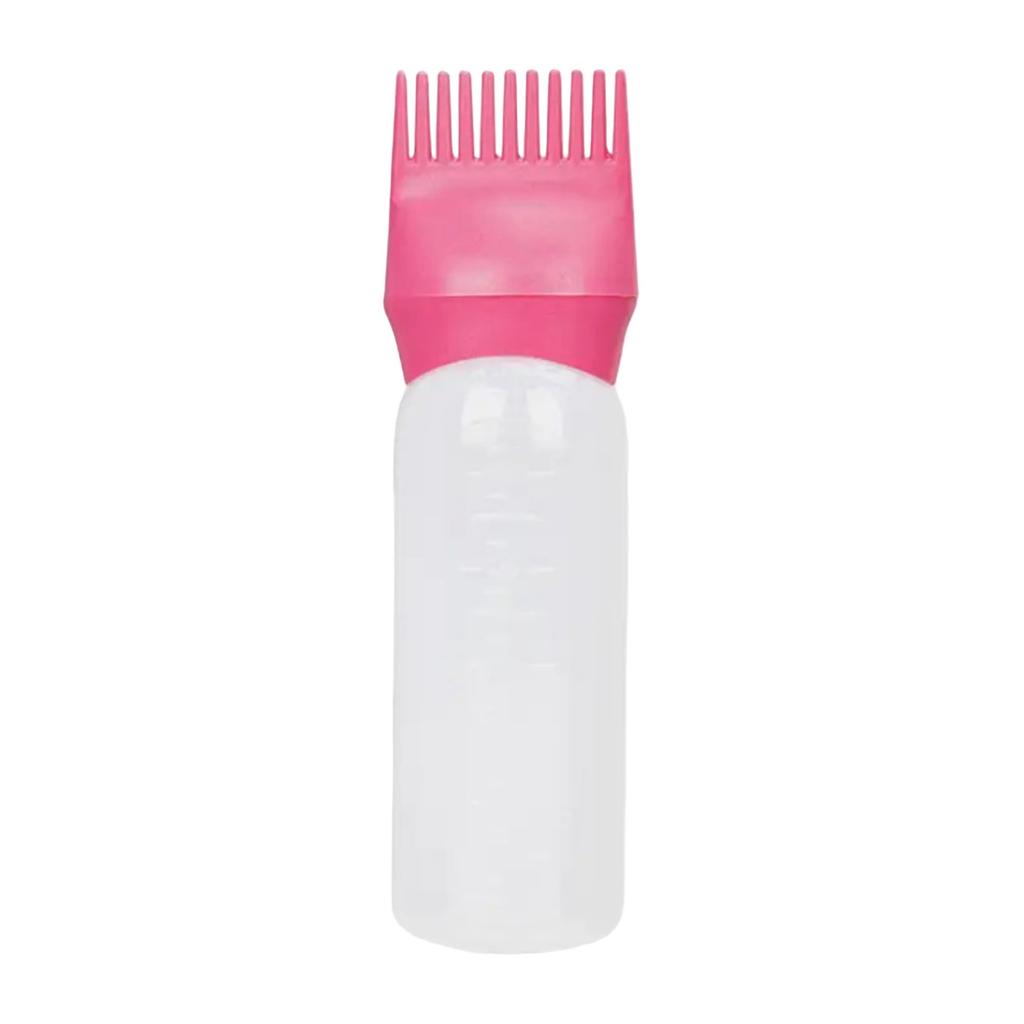 Hairdressing Cleaning Shampoo Bottle Comb Teeth Hair Bottle Cream Color Scale Perm Bottle