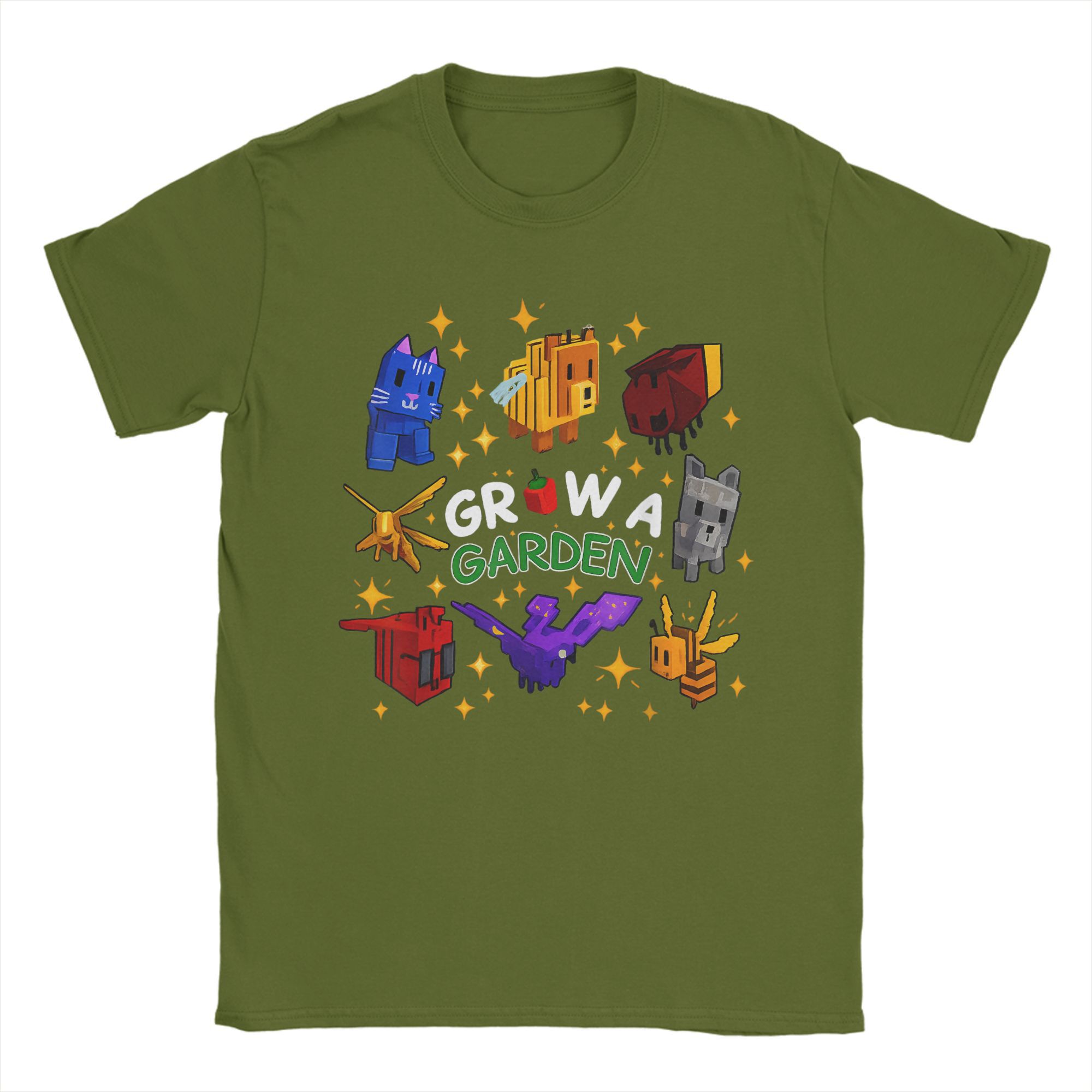 

Humorous Grow a Garden Birthday Costume for Kids T-Shirts Men O Neck Cotton T Shirts Short Sleeve Tees Plus Size Clothing 4XL