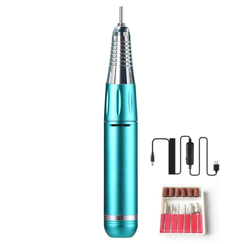 Tragbare USB-Nagelfräse 35000 U/Min mit Display & Nagelhautentferner