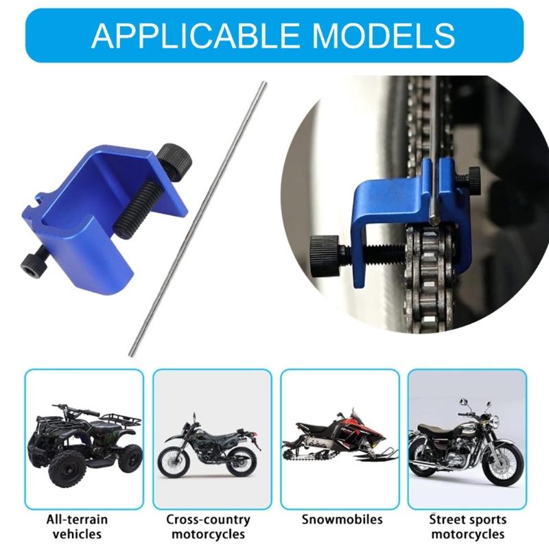 Chain Alignment Tool Suitable for Motorcycles and Dirt Bike, Quick Accurate Alignment Tool Motorcycle Repair