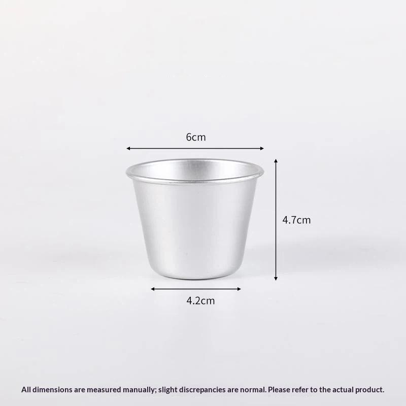 1Pc Optional Size Pastry Pudding Mold Decorating Tool Nonstick Baking Cups Metal Aluminum Pudding Mold Decorating Tool Cake Mold