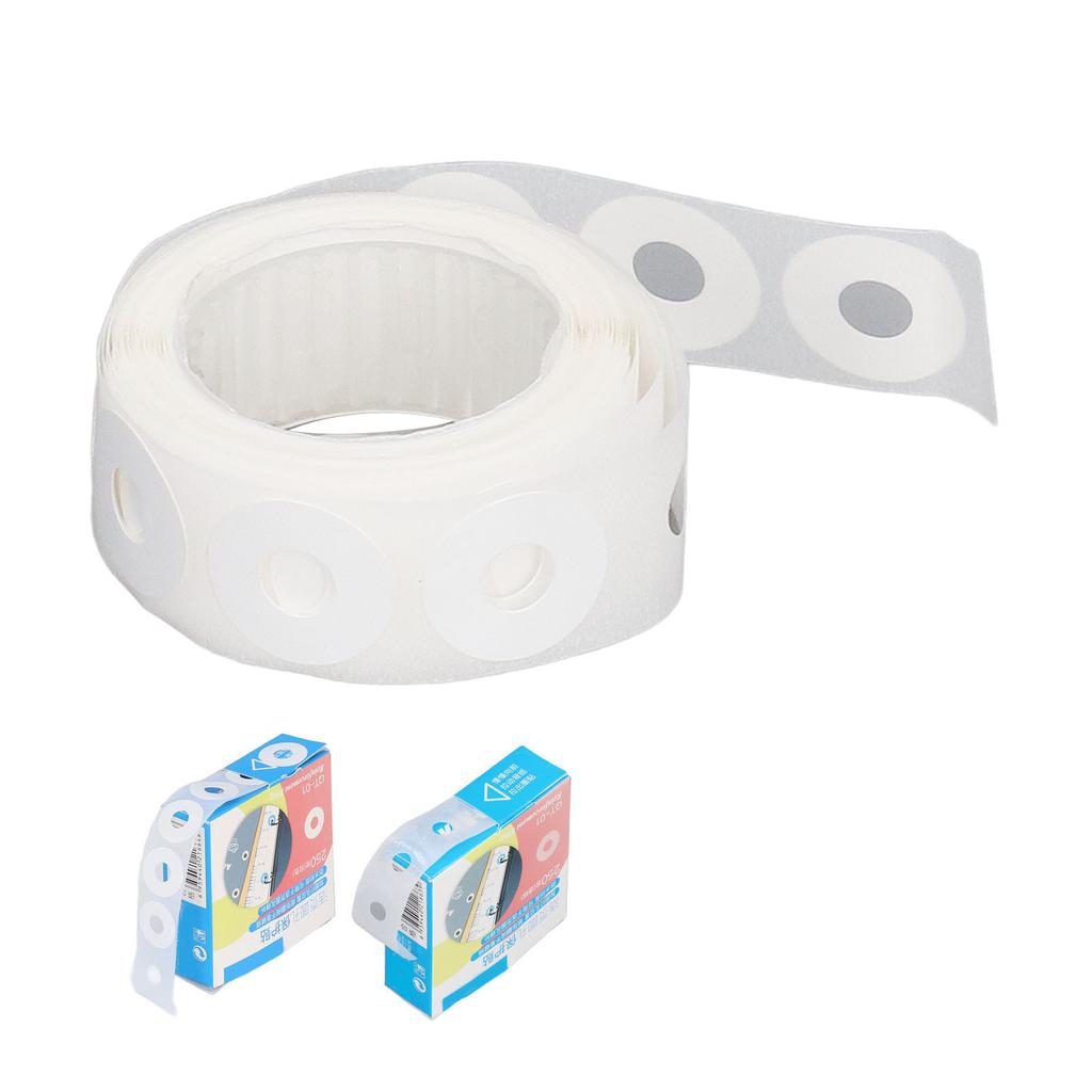 Hole Punch Reinforcers Stickers  Production PVC Waterproof Simple  Reinforcement Labels