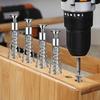 Metal Expansion Tubes Screw Hollow Walls Drywall Anchors Bolt Kit Serrated Self Tapping Screws Fixing Fasteners Drilling Plugs