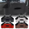 1Pc Auto Interior Storage Car Tissue Box Holder with 2 Cup Holders 4 Color Backseat Organizer Creative Organizing Headrest Hooks