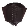 Women Wide Corset Waistband PU Stretchy Casual Corset Bandage Waist Belt