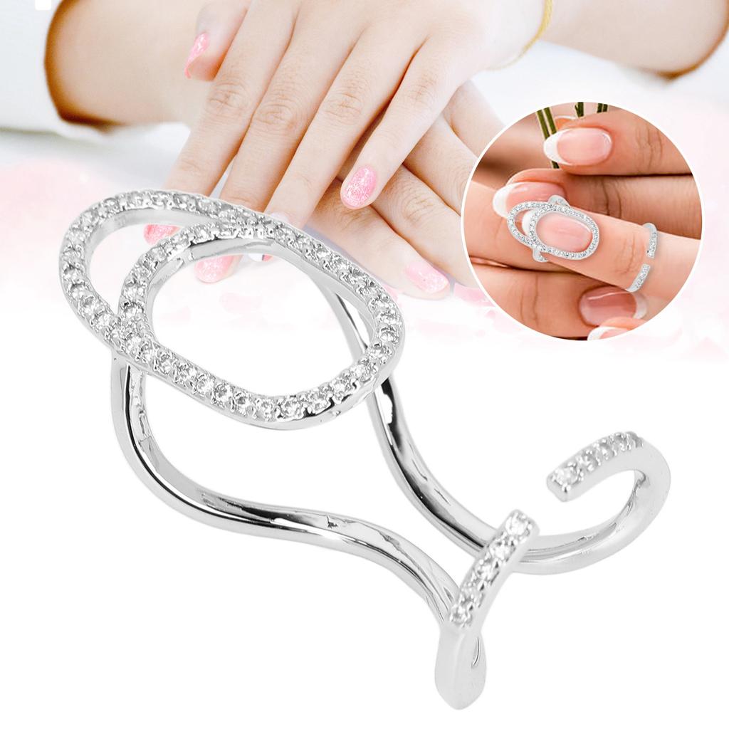 Nail   Safe Healthy   Fashionable Fingernail Jewelry Decorations for Parties Weddings