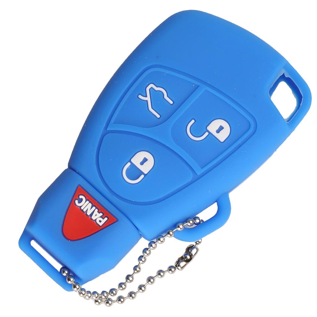 Jingyuqin 3/4 B Remote Car Key Silicone Cover Case  For Mercedes Benz B C E ML S CLK CL Holder Styling