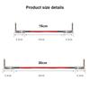 1/3Pcs Guitar Effect Pedal Patch Cable 6.35Mm Cord Low Noise Shielded Audio Cable Electric Guitar Color Braided Cable 15/30Cm