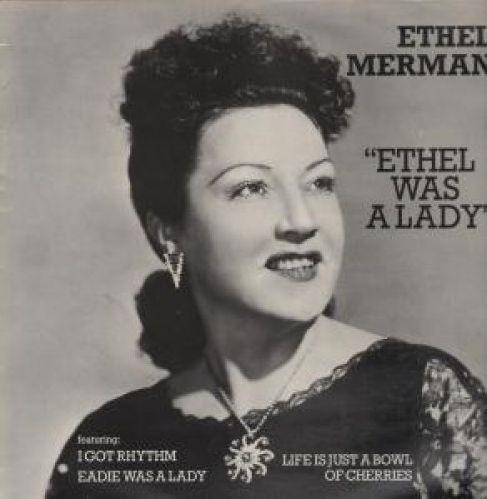 

LP Record ETHEL MERMAN - Ethel Was A Lady MCL1804 MCA 1984 UK Jazz Used