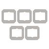 Pack Of 5 Polyester Fiber Cloths for Miniature Glass Cleaner Washable Wipes Replacement Pads Cleaning Robot Accessories