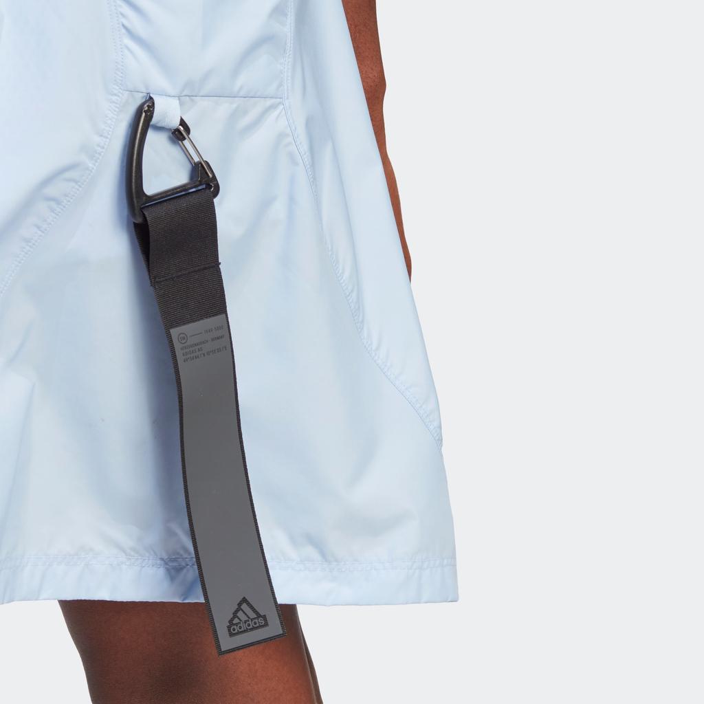 Adidas City Escape Sleeveless Logo Dress Women Dress Light-Pink Blue IC0275