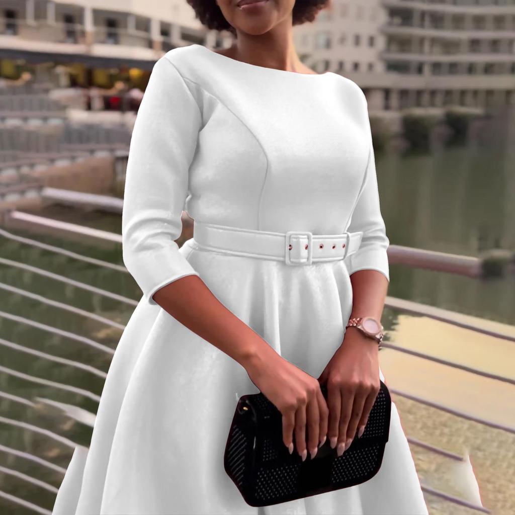Elegant Women's Fashion Party Dress - Bridesmaid Banquet Dress
