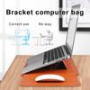 Multipurpose Laptop Sleeve 13/14/15/16 Inch With Bracket Waterproof Laptop Bag Laptop Case Macbook Sleeve Air Pro PU Leather