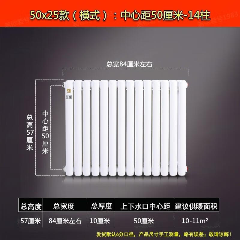 

Minxin 5025 Wall-Mounted Steel Radiator