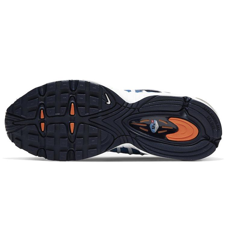 New Nike Air Max Tailwind 4 White Magma Orange Obsidian (Women's) CK2600-100