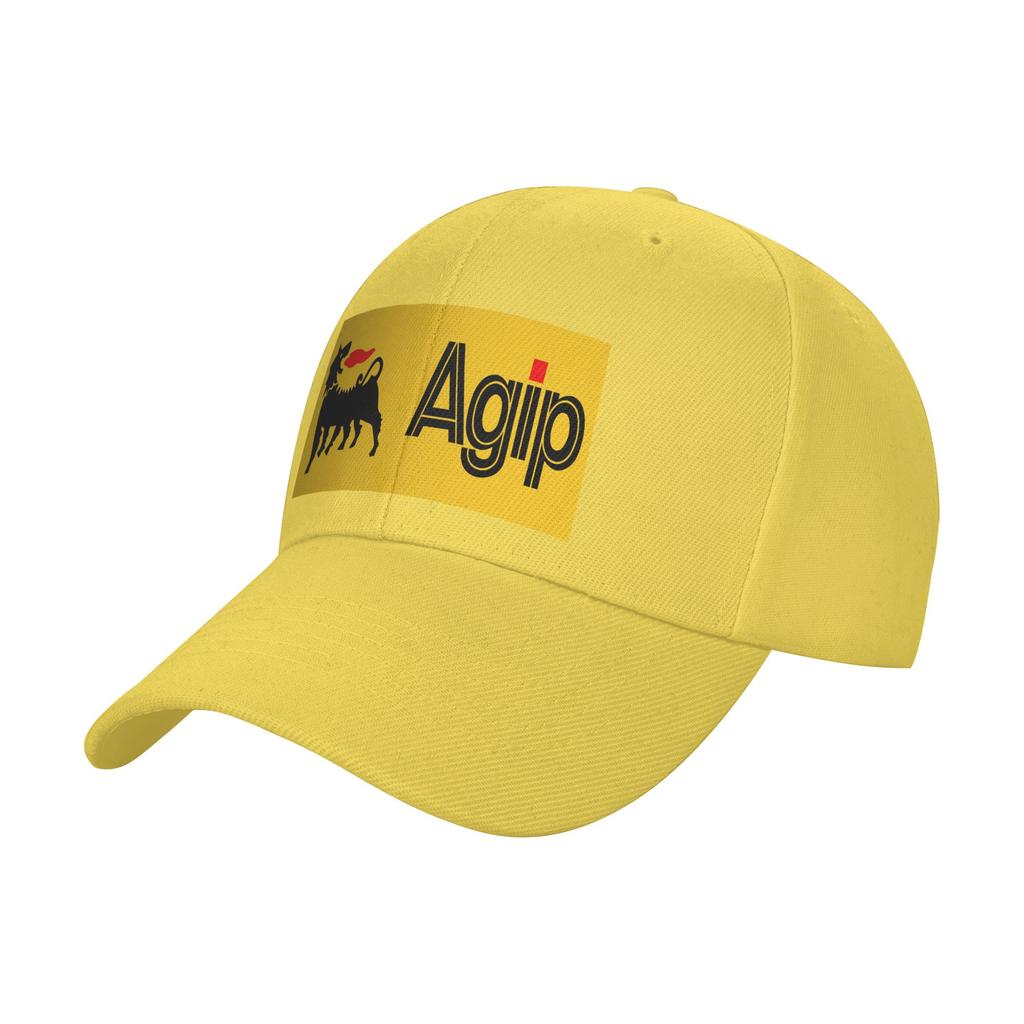 Cappellino da baseball alla moda Agip con visiera curva, stile unisex, cappello parasole