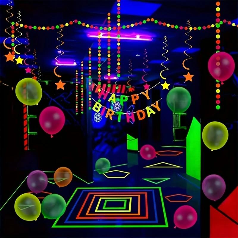 6Rolls of Colorful Glow-in-the-Dark Tape Suitable for Holiday Gifts, DIY Decoration, Writing Marking Tape, Book Bookmark Tape