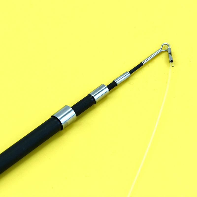 Four-Section Retractable Cat-Teasing Rod Fishing Rod And Cat-Teasing Rod Feather Replacement Head Retractable Rod Cat Toy