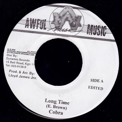 7inch Record MAD COBRA - Long Time NONE Awful Music 2002 Jamaica Reggae, Ska & Dub Used