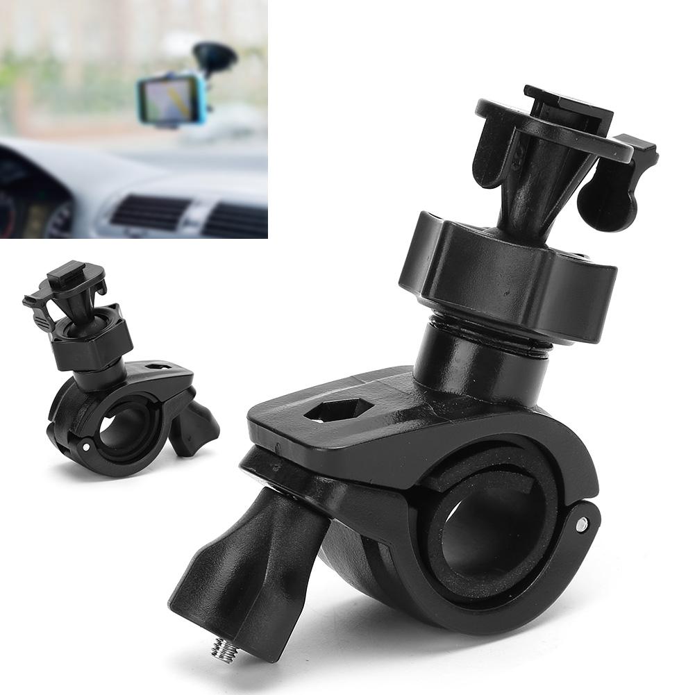 2Pcs 360 Degrees Rotating Car DVR Holder Driving Recorder Mount Bicycle Handle BracketSingle Buckle with Card Slot