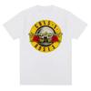 2026 Summer Fashion Guns N Roses Graphic T Shirt Vintage Rock Style Streetwear Short Sleeve Summer Casual Crew Neck Tshirt