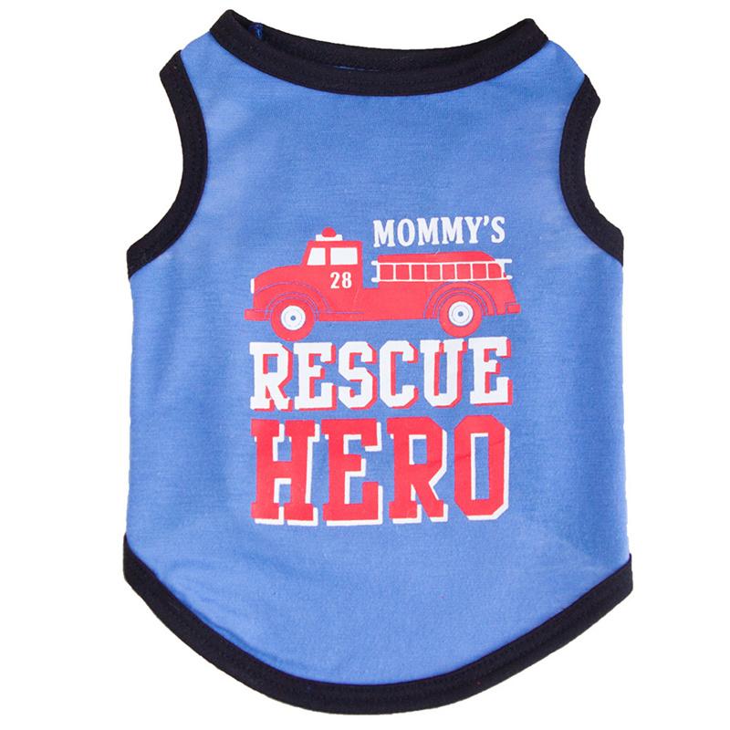 Lovely Cotton Pet Vest for Small Dogs Summer Puppy Dog Cat Clothes Pomeranian Poodle Chihuahua Shirts Mascotas Clothing Apparels