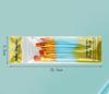 New 12Pcs Nylon Bristle Brush Set Flat Brushes Watercolor Oil Paint For Artists Amateur And Acrylic Paintings Fabric Brushes