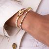 PIG & HEN (Women's) Bronze 4 Bracelet - Bari X Gold