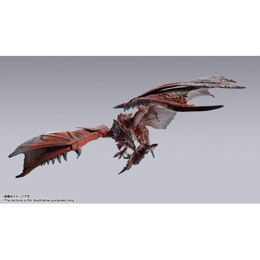 S.H. Monster Arts Monster Hunter World: Iceborne Rioreus Approx. 400mm ABS&PVC Painted Movable Figure