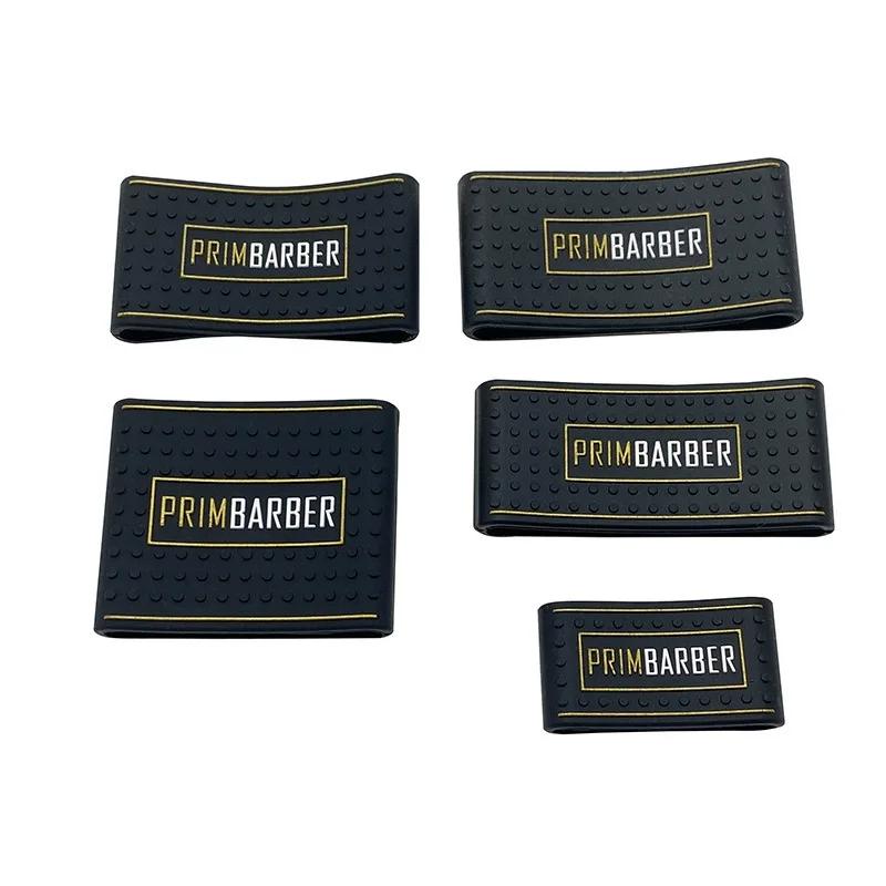 5Pcs/Set Professional Trimmer Grip Barber Hair Clipper Rubber Anti Slide Heat Resistance Sleeve Barber Hair Clipper Holder Tool