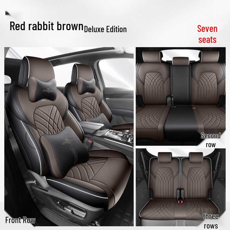 BYD Tang DMI/EV Seat Cover - Full Coverage, All Season, Universal Fit for 2026-2025, 7-Seater Model
