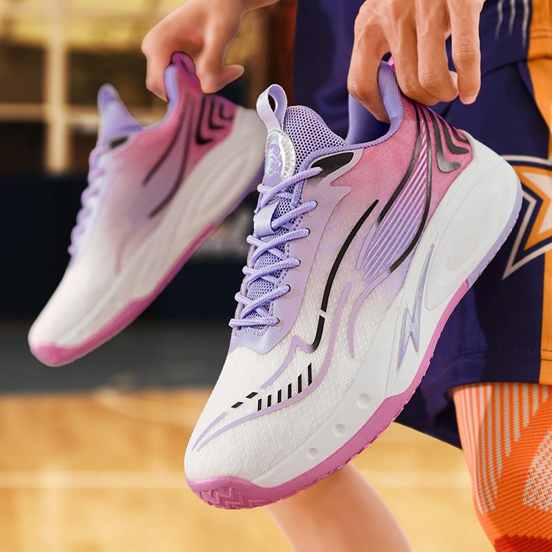 Outdoor Basketball Shoes Men's 2025 Summer and Autumn New Youth Sports Shoes Basketball Class Training Shoes Men's Actual Combat Couples