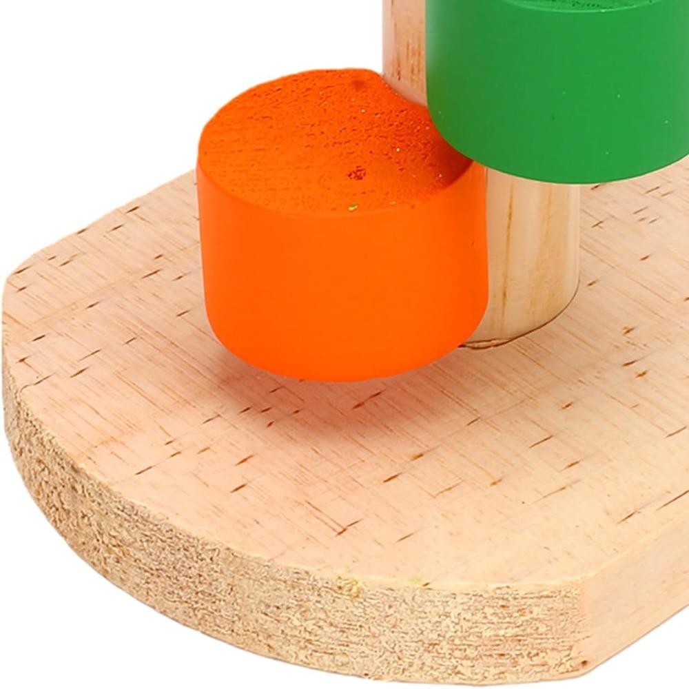 Wood Small Animal Toy No Assembly Needed Chew Climbing Toy Cute Pet Climbing Ladder  Hamsters