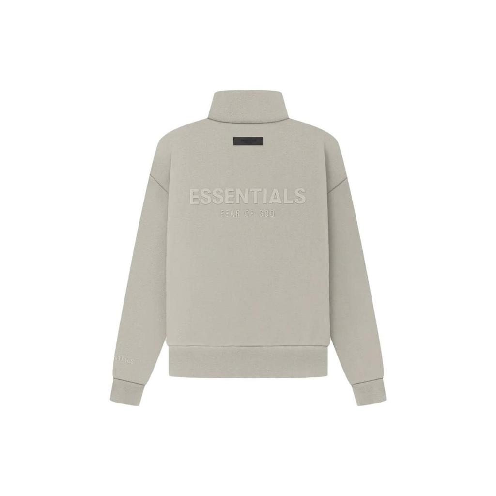 Fear of God Essentials Ss23 Fullzip Jacket Seal Women Jacket Seal-Gray FOG-SS23-123