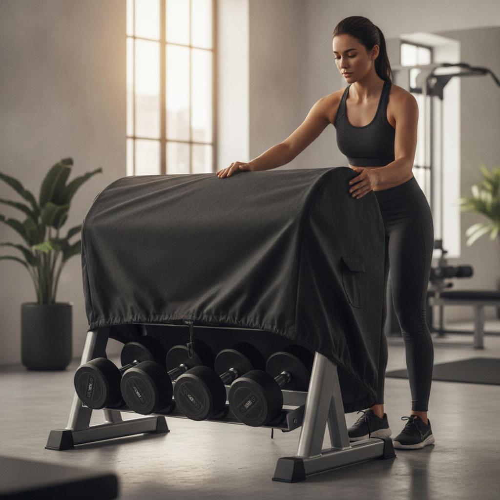 Dumbbell Rack Cover Long-Lasting Weight Easy to Clean