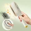 Electric Steam Hair Brush with Water Spray Reduce Frizz Anti-Static Misting Hairbrush Cordless Fluffy Hair Detangling Brush