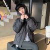 Loose bread clothes women's winter new short casual hooded large size cotton-padded clothes, cotton-padded jackets and jackets
