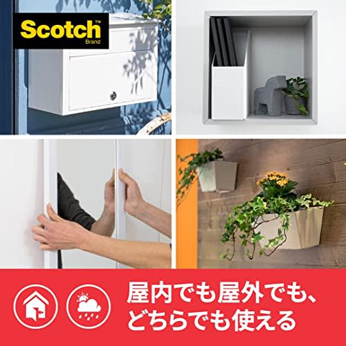 3M Scotch Super Starkes Doppelseitiges Klebeband Premier Gold Super Vielseitig Für Raue Oberflächen Breite 12mm Länge 4m SPR-12R