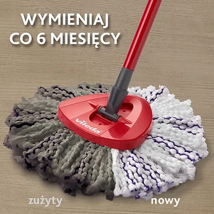 Vileda Turbo 3w1 Spinning Mop Refill, Microfiber